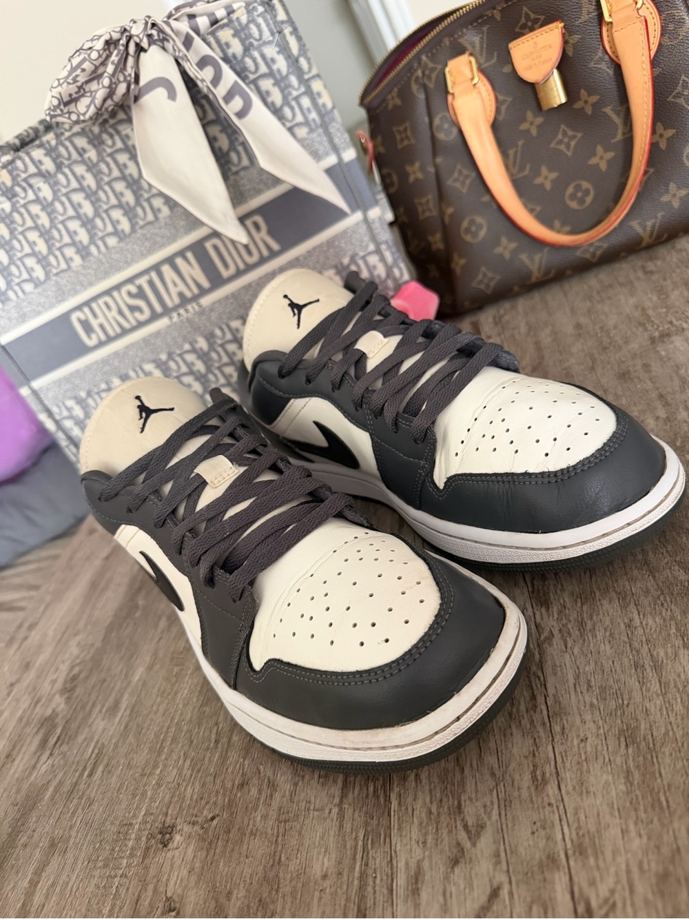 Jordan Women’s Low-Top Sneakers - Black & Cream